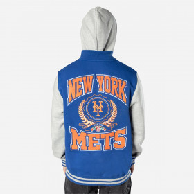 Chaqueta  New York Mets MLB Throcback Prep Azul