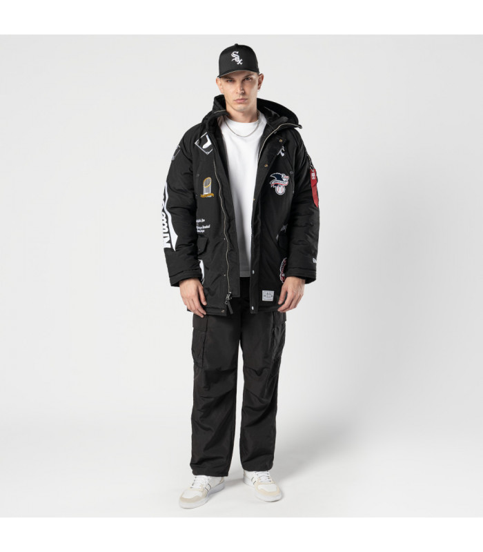 Chaqueta Chicago White Sox Alpha Industries Black