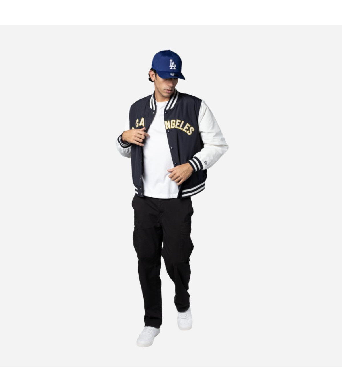 Chaquetas Los Angeles Dodgers MLB Properties Wordmark Azul