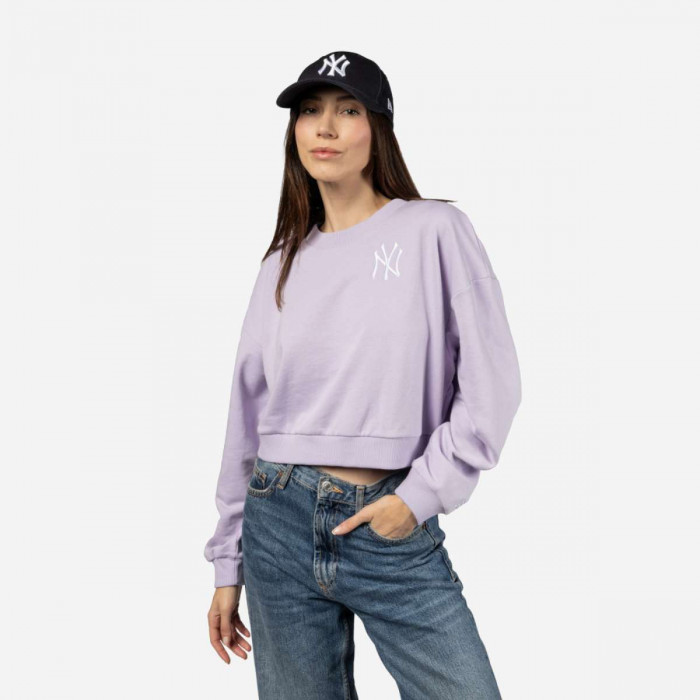 Polerón New York Yankees MLB Women League Pastel Purple