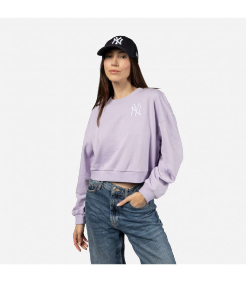 Polerón New York Yankees MLB Women League Pastel Purple