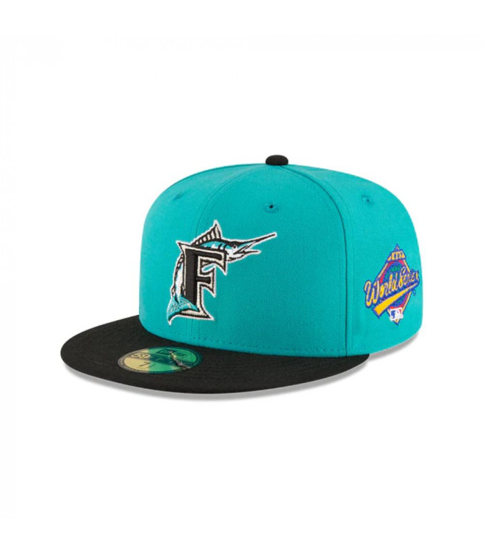 Gorra Miami Marlins MLB 59Fifty Wool Celeste New Era