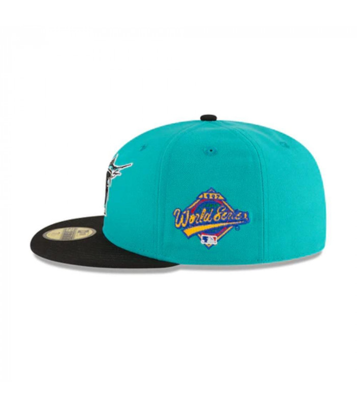 Gorra Miami Marlins MLB 59Fifty Wool Celeste New Era