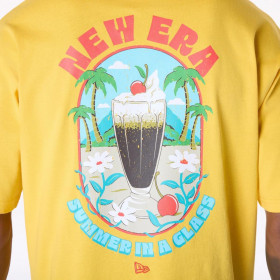 Polera Summer Graphic Yellow