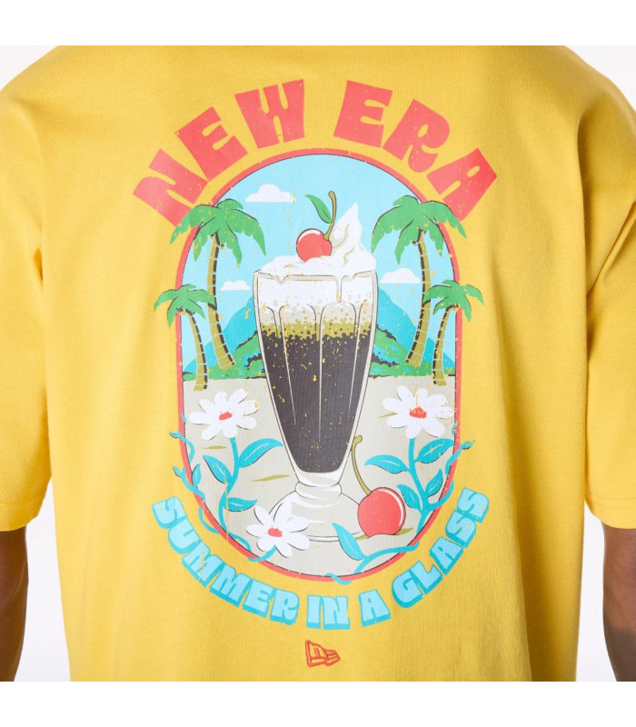 Polera Summer Graphic Yellow