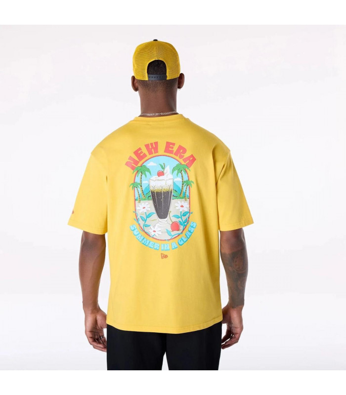 Polera Summer Graphic Yellow