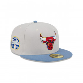 Gorra 59Fifty Chicago Bulls Color Brush Beige