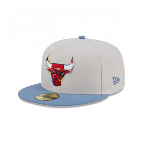 Gorra 59Fifty Chicago Bulls Color Brush Beige