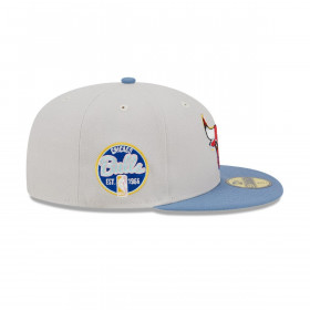 Gorra 59Fifty Chicago Bulls Color Brush Beige