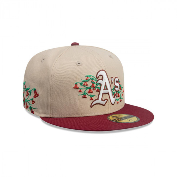 Gorra 59Fifty Oakland Athletics MLB City Elements Beige