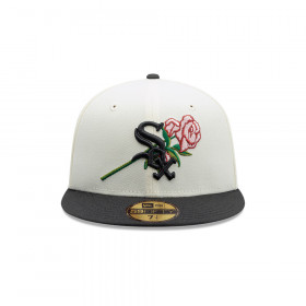 Gorra 59Fifty MLB Chicago White Sox MLB Pink Rose Blanco