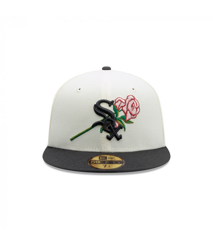 Gorra 59Fifty MLB Chicago White Sox MLB Pink Rose Blanco