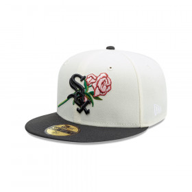 Gorra 59Fifty MLB Chicago White Sox MLB Pink Rose Blanco