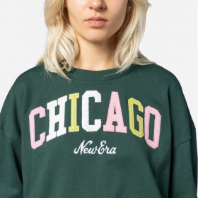 Polerón New Era Chicago City Verde Woman