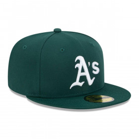 Gorra 59Fifty Oakland Athletics MLB Team Verbiage Verde