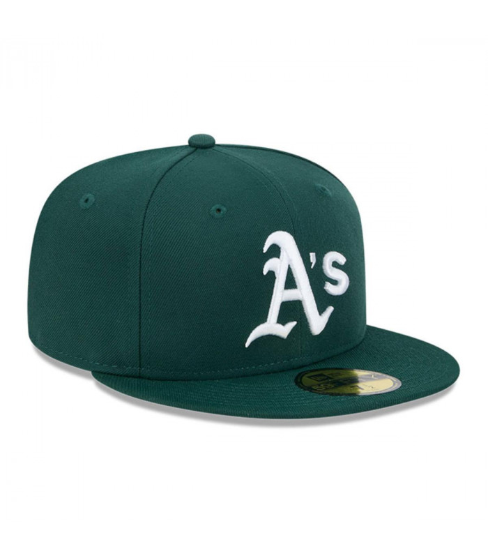Gorra 59Fifty Oakland Athletics MLB Team Verbiage Verde