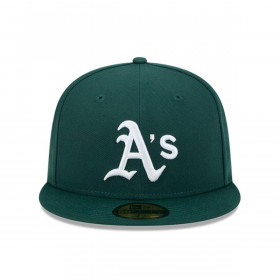 Gorra 59Fifty Oakland Athletics MLB Team Verbiage Verde