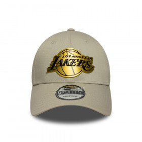 Gorra 9Forty NBA Los Angeles Lakers Metallic Beige