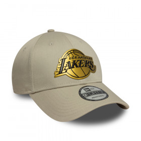 Gorra 9Forty NBA Los Angeles Lakers Metallic Beige