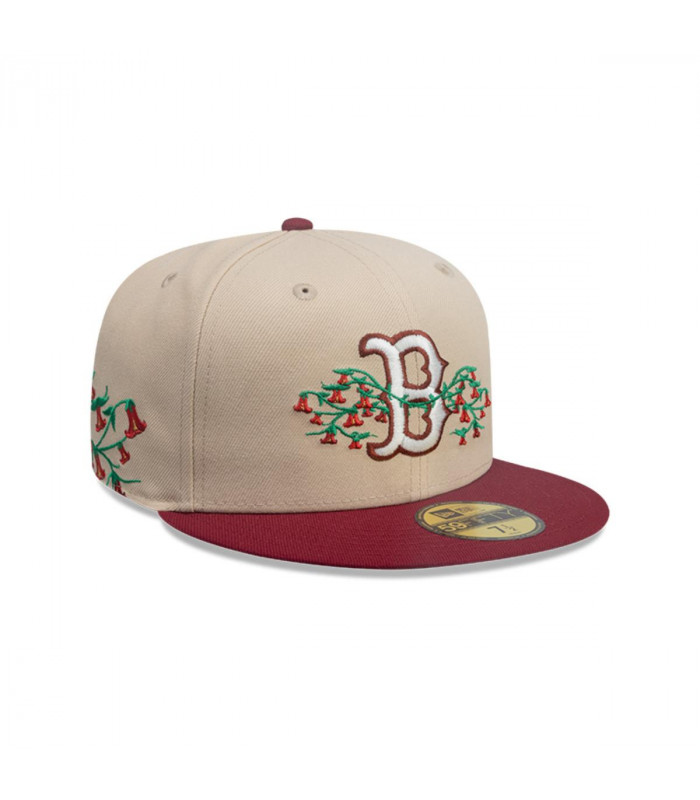 Gorra 59Fifty Boston Red Sox MLB City Elements Beige