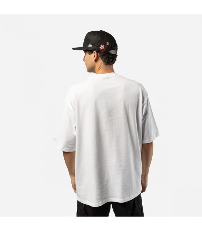 Polera New York Yankees Flower Graphic White