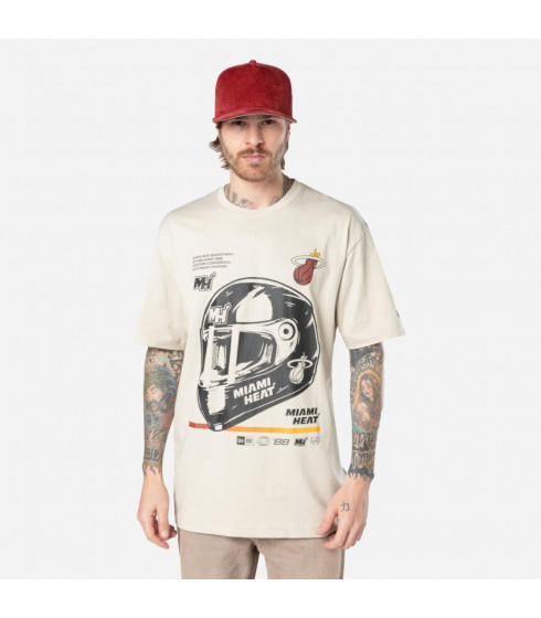 Poleron Miami Heat NBA Modern Speed Light Beige