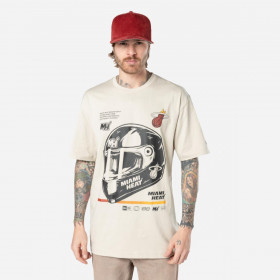 Poleron Miami Heat NBA Modern Speed Light Beige