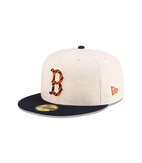 Gorra 59Fifty Boston Red Sox Hemp Natural Blanco