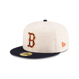 Gorra 59Fifty Boston Red Sox Hemp Natural Blanco