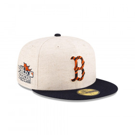 Gorra 59Fifty Boston Red Sox Hemp Natural Blanco