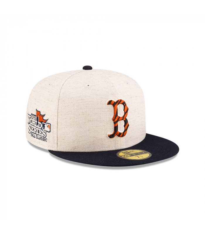 Gorra 59Fifty Boston Red Sox Hemp Natural Blanco