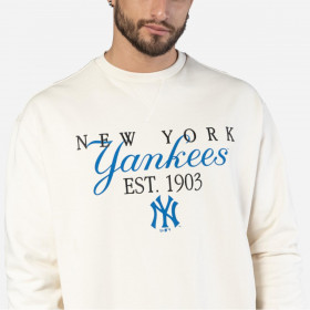 Poleron New York Yankees Vintage Frat Open White
