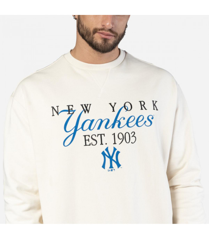 Poleron New York Yankees Vintage Frat Open White