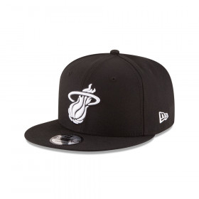Gorra Miami Heat NBA 9Fifty Black and White New Era