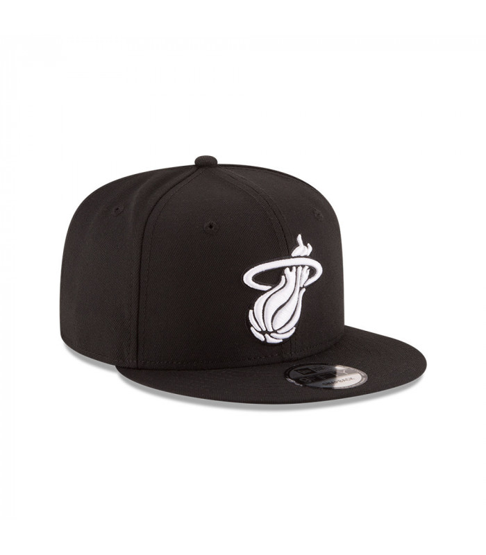 Gorra Miami Heat NBA 9Fifty Black and White New Era