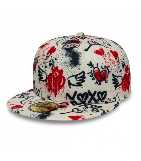 Gorra 59Fifty Valentines Beige