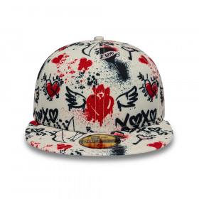 Gorra 59Fifty Valentines Beige