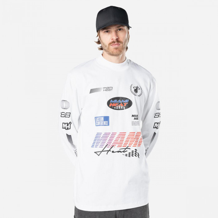 Poleron Miami Heat NBA Modern Speed White