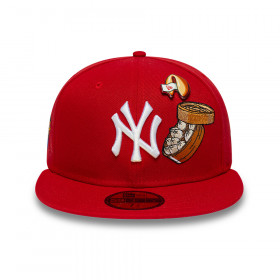 Gorra 59Fifty MLB New York Yankees Food Graphic Rojo