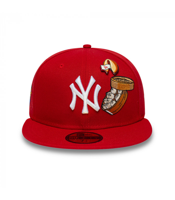 Gorra 59Fifty MLB New York Yankees Food Graphic Rojo