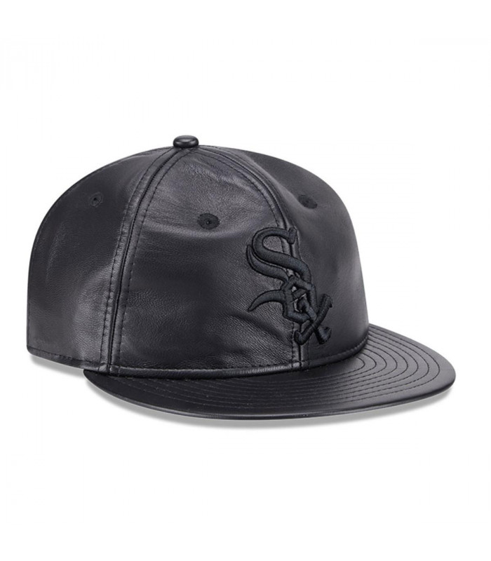 Gorra 9Fifty MLB Chicago White Sox Genuine Leather Black