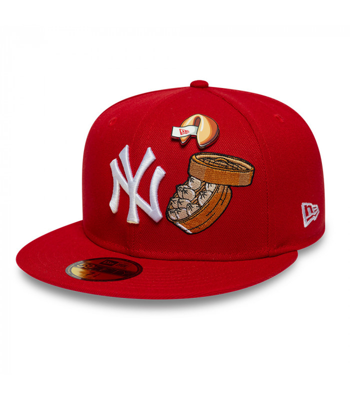 Gorra 59Fifty MLB New York Yankees Food Graphic Rojo