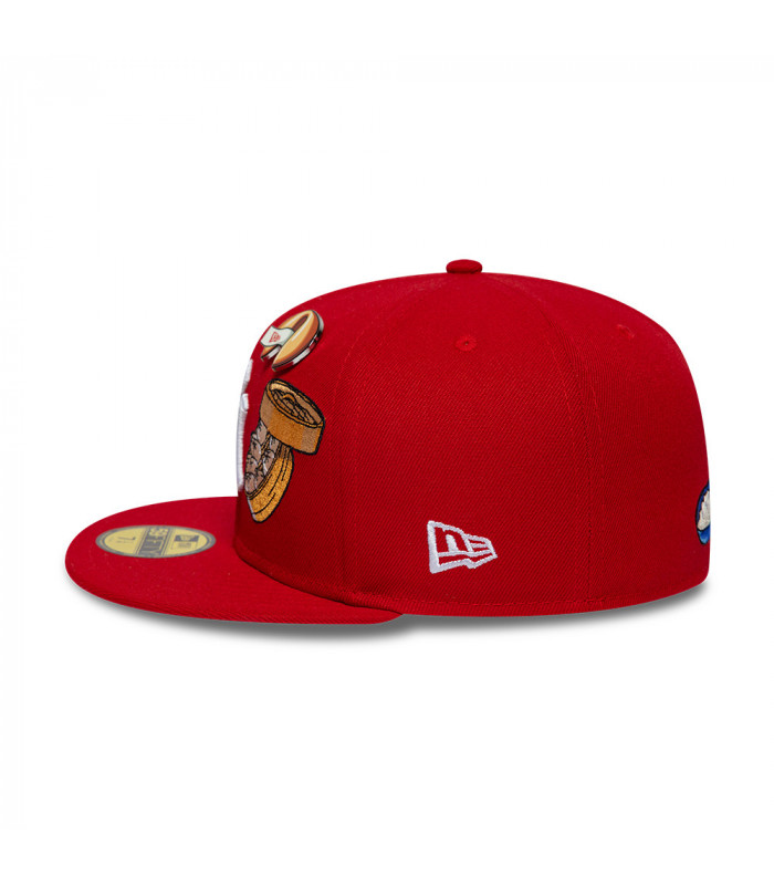 Gorra 59Fifty MLB New York Yankees Food Graphic Rojo