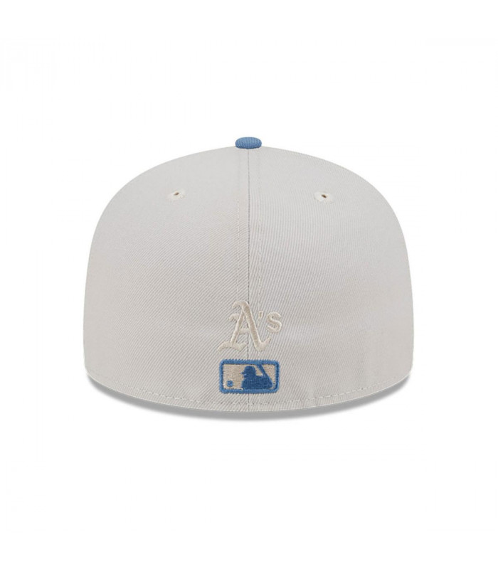 Gorra 59Fifty Oakland Athletics Color Brush Crema