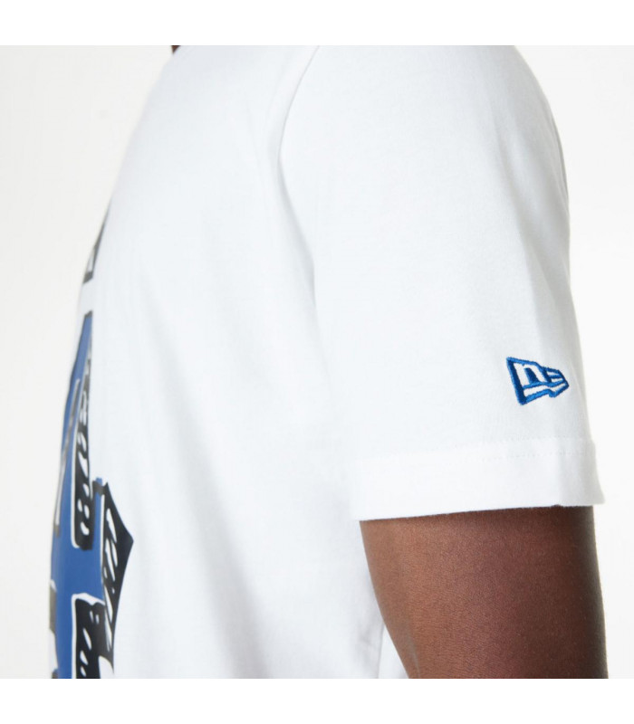 Polera  Los Angeles Dodgers MLB Official Doodles White