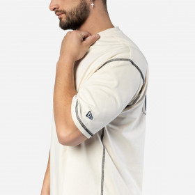 Polera Los Angeles Dodgers Vintage Frat Open White