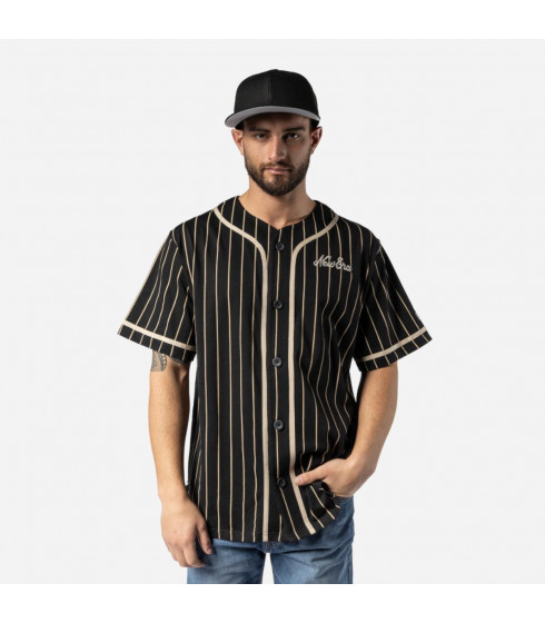 Polera New Era  Heritage Negro