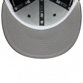 Gorra 59Fifty  Chicago White Sox Chain Wrap Negro