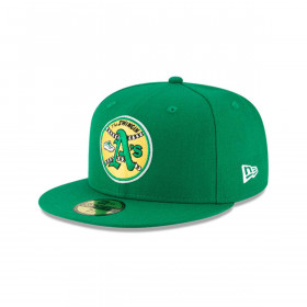 Gorra 59fifty Oakland Athletics MLB Cooperstown Verde