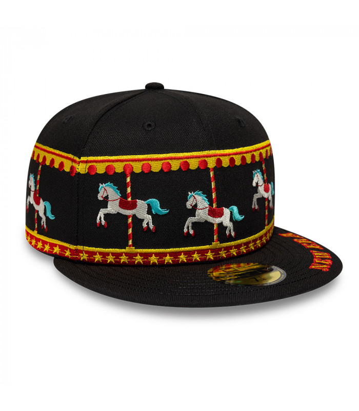 Gorra 59Fifty Carrusel Entretenimiento Negro